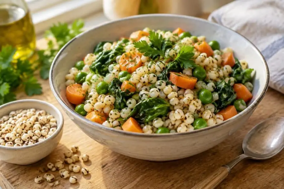 découvrez une recette facile à base de larme de job, cette graine saine et savoureuse, et apprenez à la cuisiner simplement au quotidien.