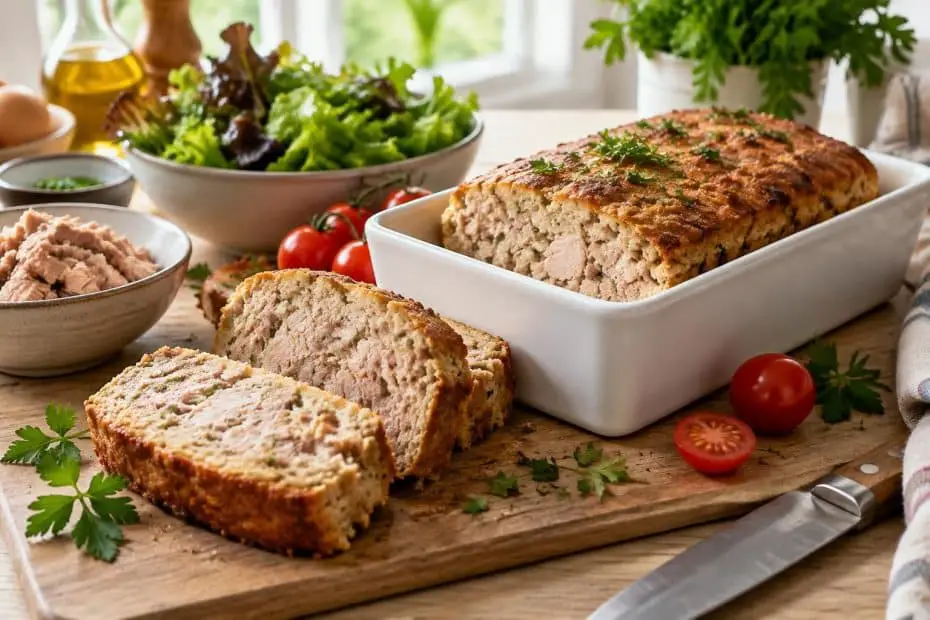 préparez facilement ce pain de thon moelleux la veille : une recette rapide, pratique et savoureuse, idéale pour un repas sans stress.